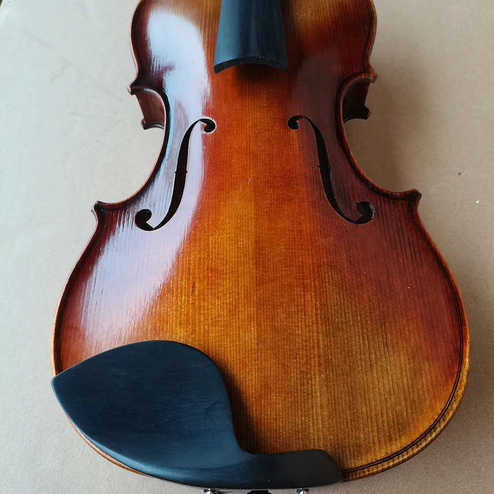 DHgate.com:Italian Oil Varnish Violin Set - 4/4 Violin with