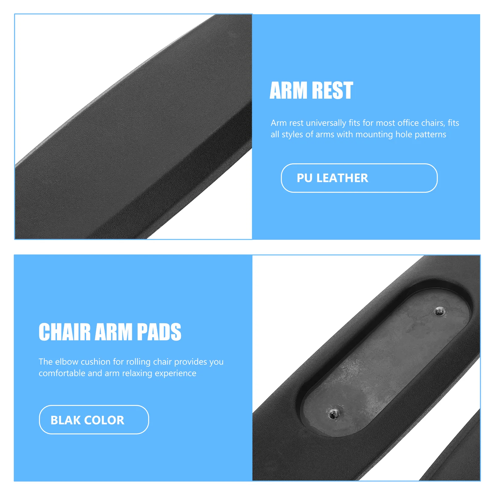 Gaming Swivel Chair Armrests Game Chair Chair Replacement Handle Chair Armrest Pads Desk Chair Arm Pads