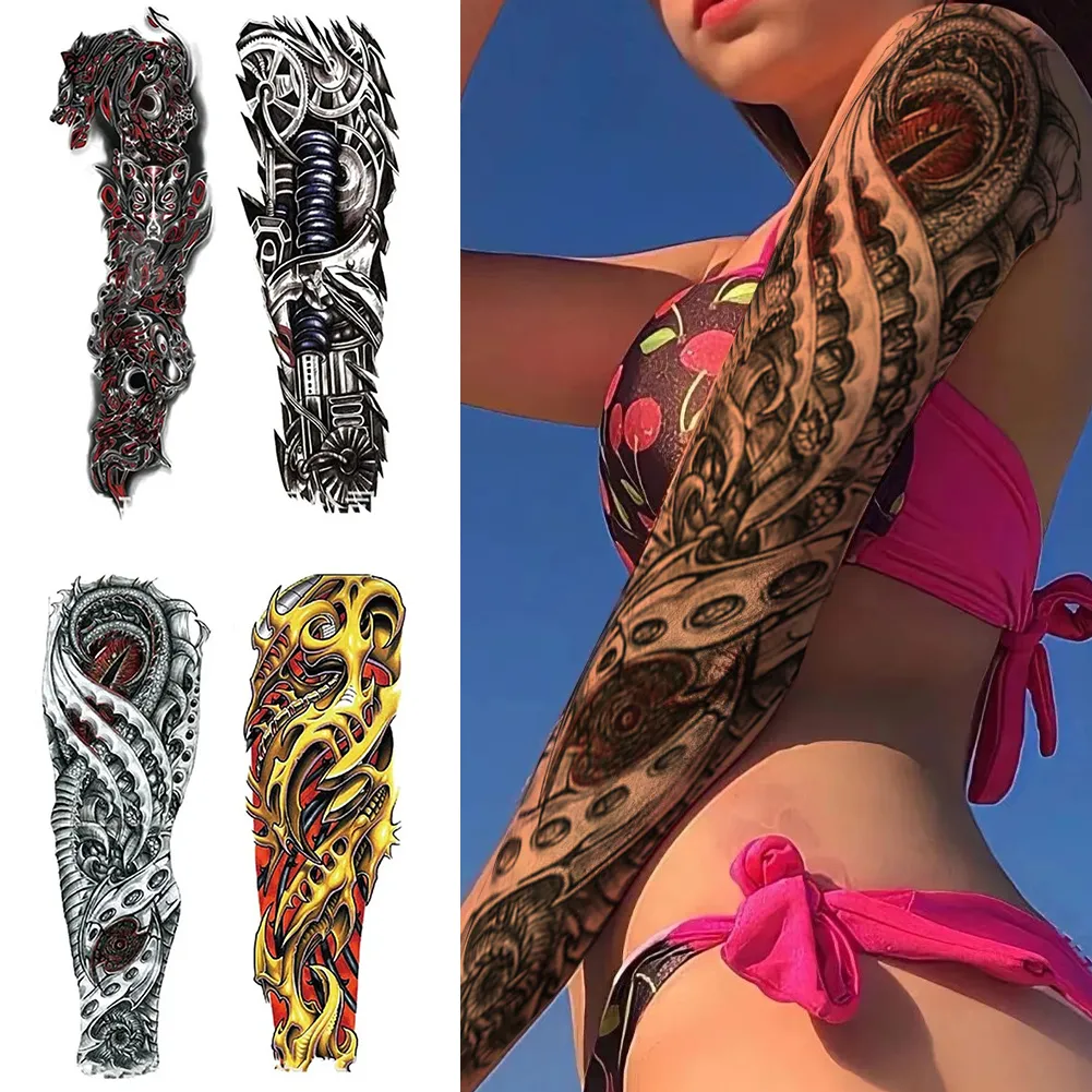 DHgate.com:Waterproof Temporary Tattoos Sticker Figures Body Art 