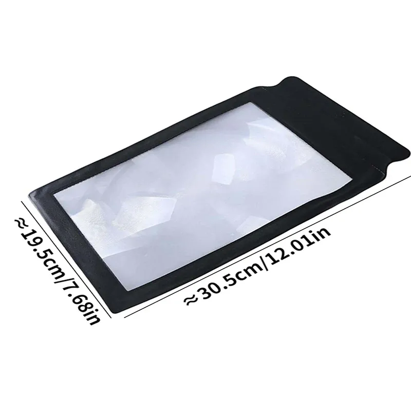 Screen Magnifier Sheet Bview Art A4 Size Portable Cell Phone Magnifier Screen Thin PVC Sheet ...