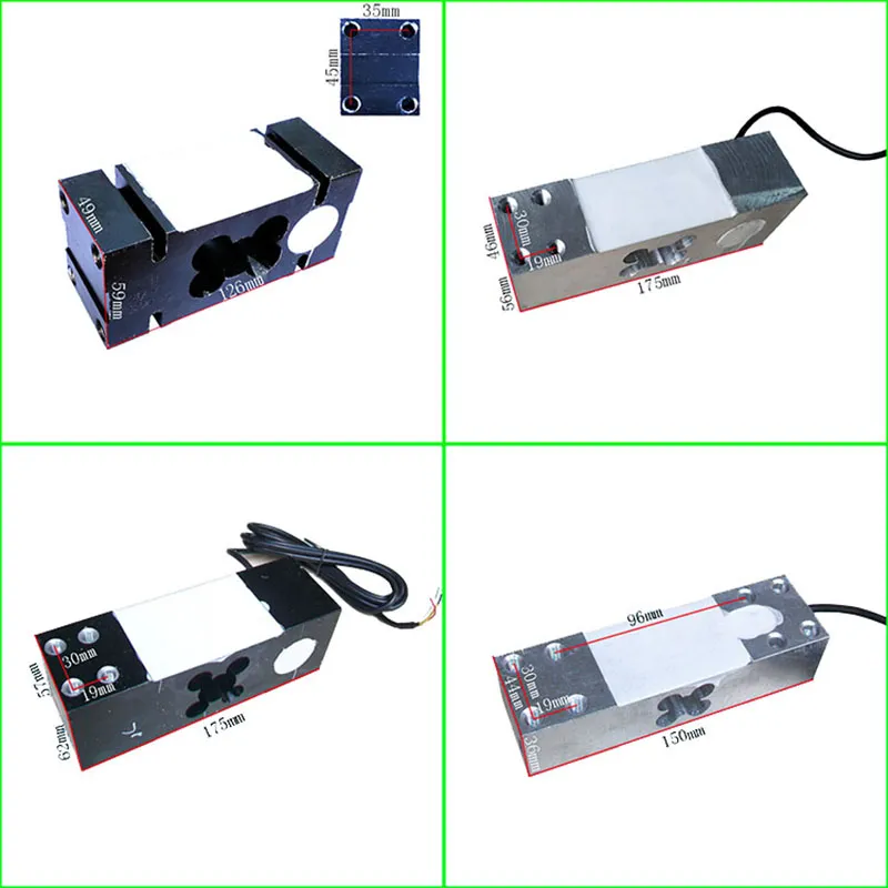 High Precision Cantilever Load Cell Weighing Sensor For Industrial ...