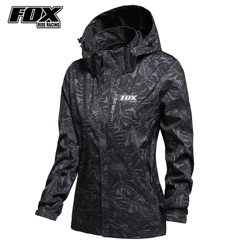 FOX RIDE RACING Women's Windproof Waterproof Mountain Bike Cycling ...