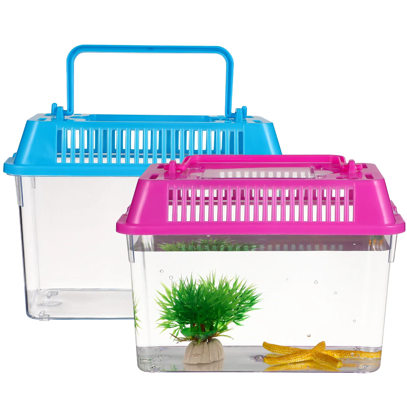 Small plastic fish tank online