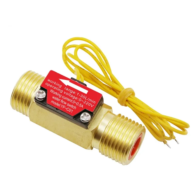 YF-C01 4-point Water Flow Switch Magnetic Spring Switch