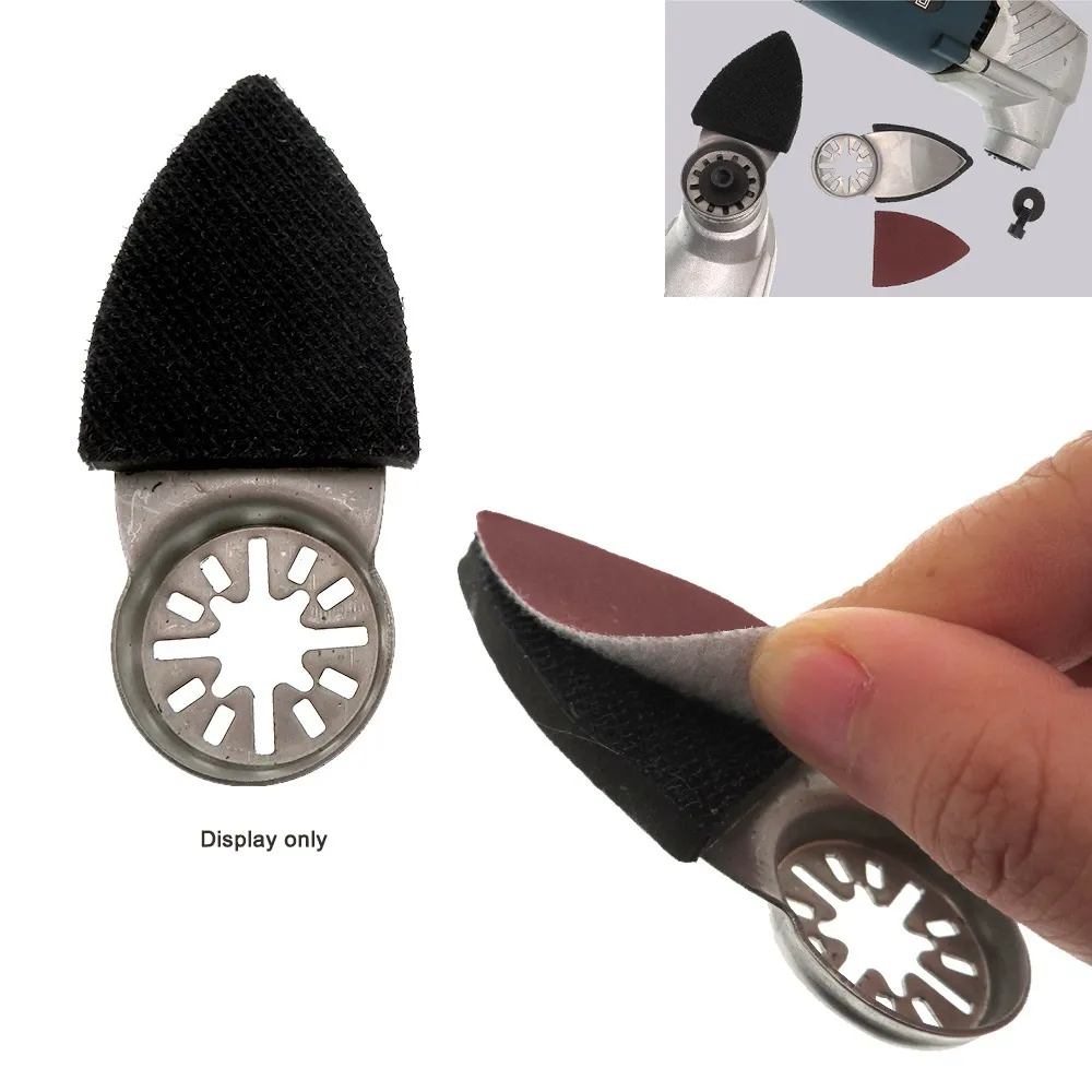 Triangular Disc Base Triangular Polishing Disc Sand Base 1.5 × 3.4 in 38 × 86 mm Rotary Tool ...