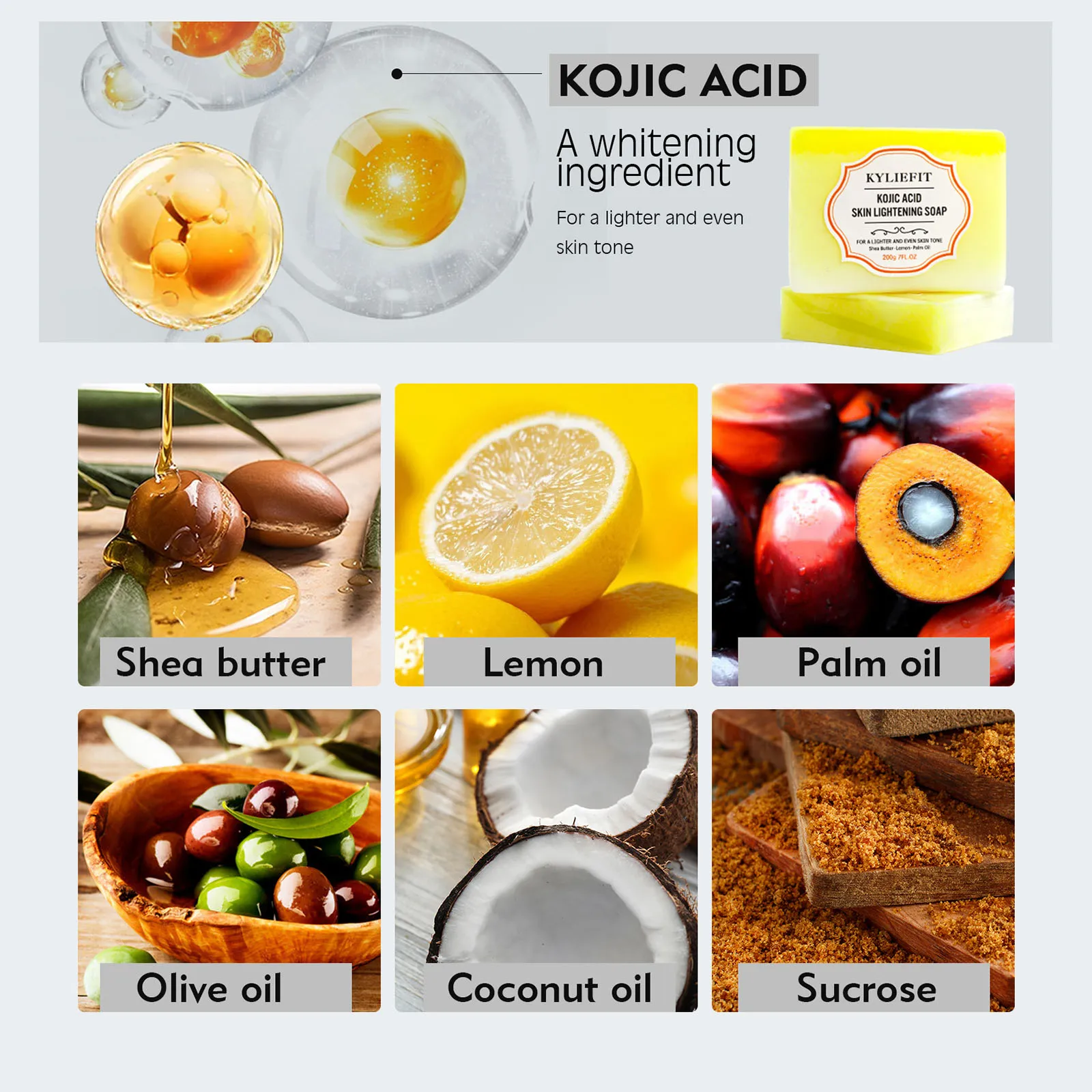 Kojic Acid Soap With Glutathione Bar Exfoliating &... From Ddmyday, $68.59  | DHgate.Com