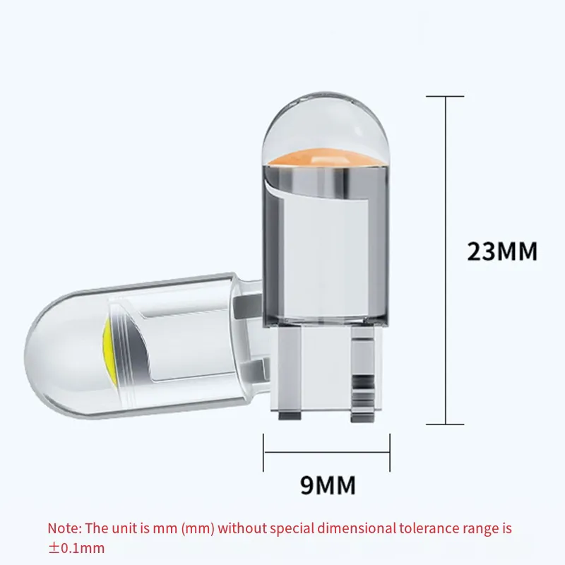 T10 W5W LED Bulb – 24V Glass Base Interior Lighting – License Plate Light