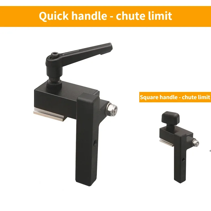 Aluminum T-Track sliding window limiter for Woodworking Router Table ...