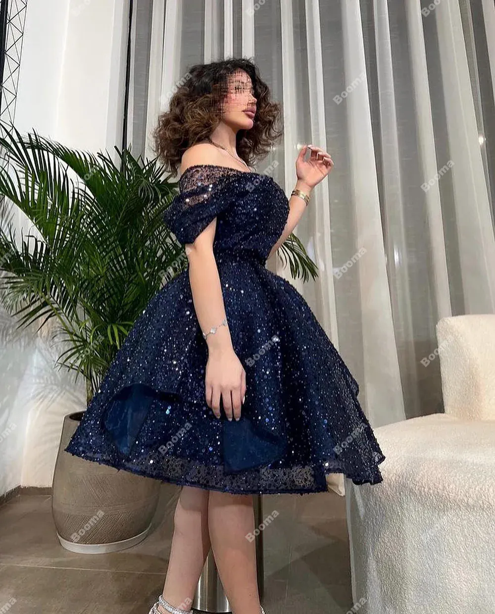 green emerald velvet dress Booma Elegant A-Line Evening Dresses Formal Party Gowns for Women Stra   WOMANS THINGS
