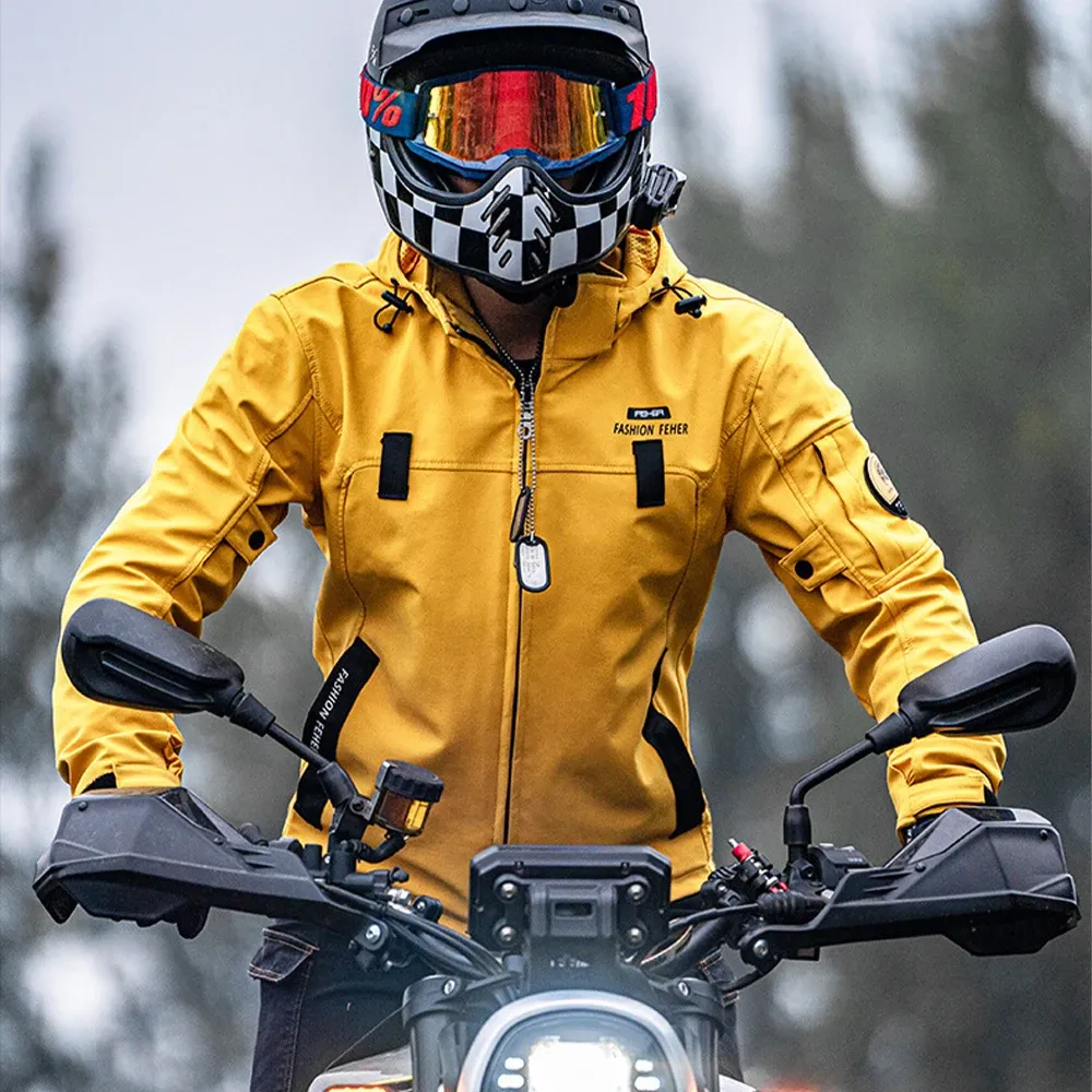 Waterproof motorcycle jackets for mens best sale