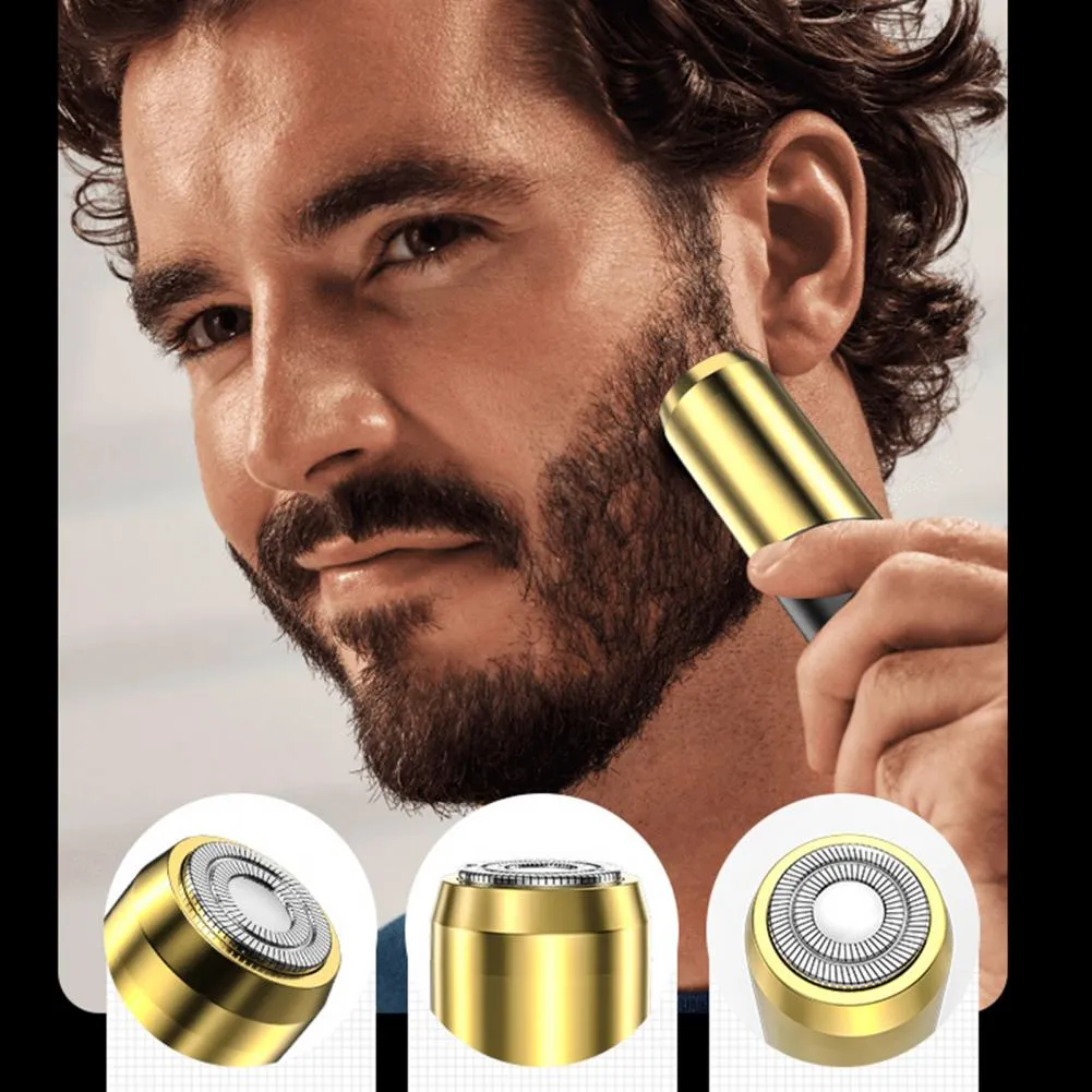 Men Razor Multifunctional Electric Razor IPX7 Waterproof Hair Removal ...