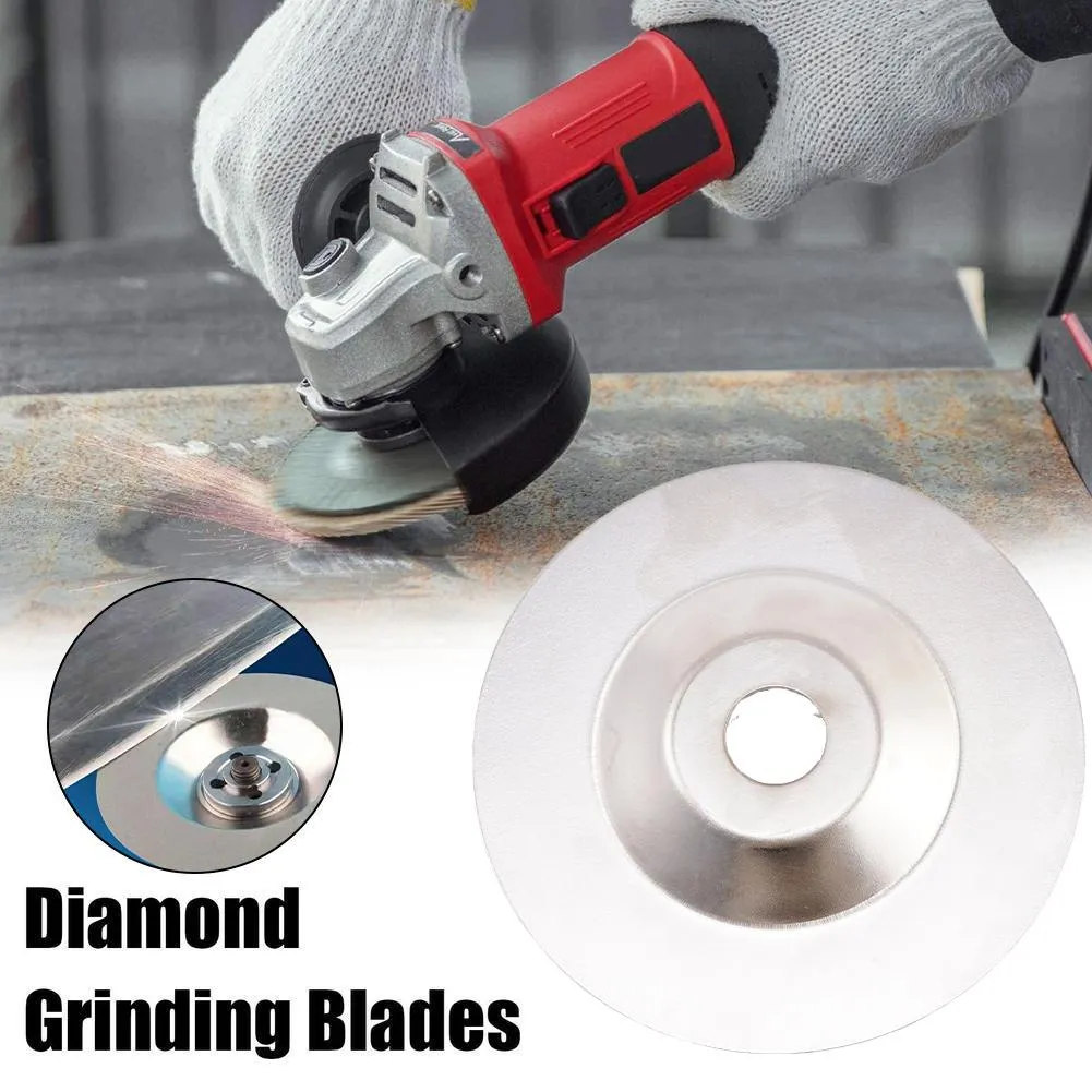 4 Inch 100mm Universal Diamond Grinding Plates with Single Pin Diamond Polishing Disc for Concrete and Terrazzo Floor