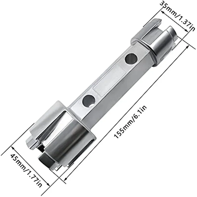 Dual Ended Zinc Alloy Tub Drain Remover Wrench For Bathroom Keyword Tool For Efficient Drainage From Homepro17 19.74 DHgate.Com