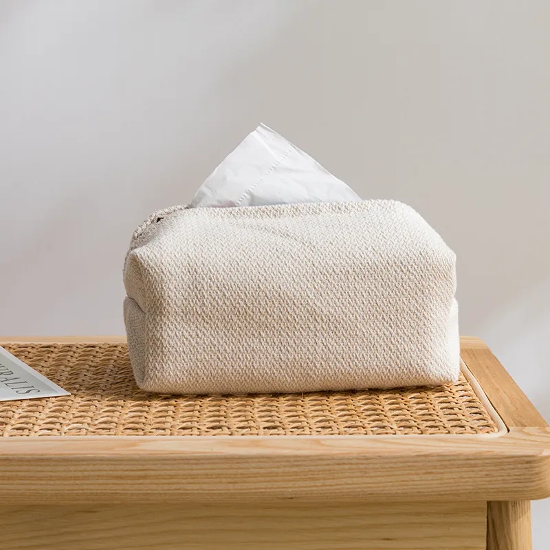 Curated visual reference: Nordic Fabric Car Tissue Holder Minimalist Paper Napkin Dispenser Box Photo Inspiration