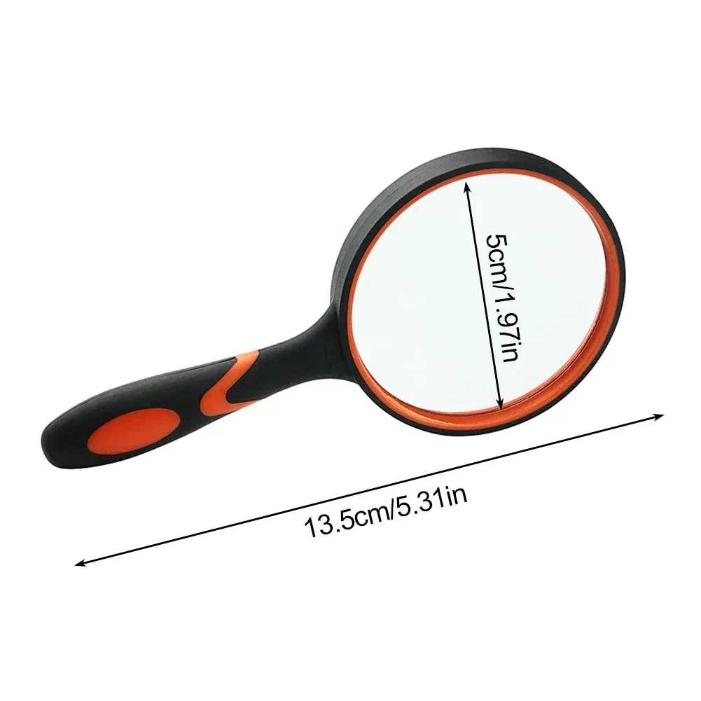 10X Magnifying Glass for Kids and Seniors Non-Slip Handheld