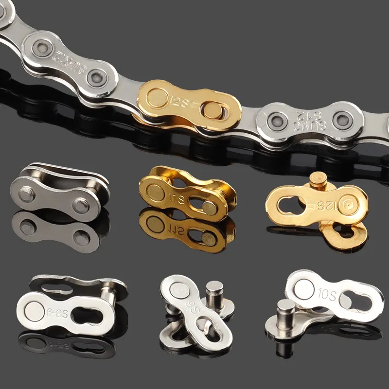 5 Bike Chain Quick Link 1 6 7 8 9 10 11 12 Speed MTB Road Bicycle Chain Connector Lock Silver Black Gold Multicolor From Homepro11 5.18 DHgate.Com