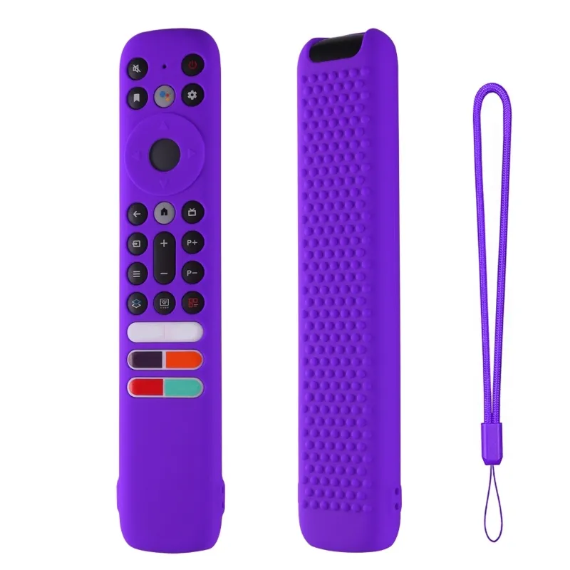 Custodia protettiva in silicone per TV Stick 4K, antiscivolo, con cordino per telecomando (verde fluorescente) | Leroy Merlin