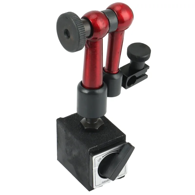 Supporto Magnetico Per Comparatore Dapetz Con Base Magnetica 60kg E Braccio Flessibile A 3 Giunti