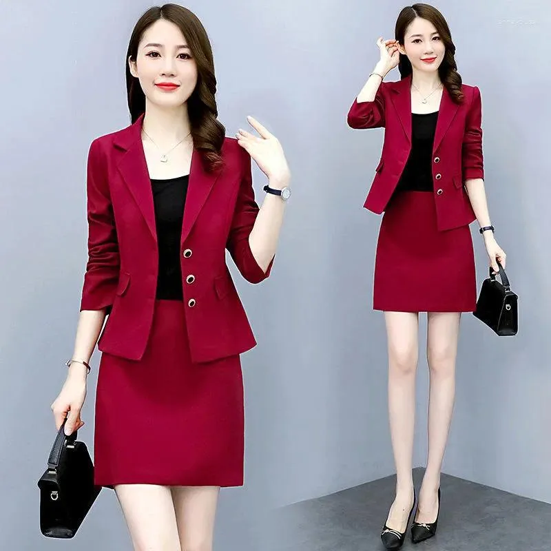 Robes De Travail Pour Femmes 2024 Ensembles De 2 Pieces De Style Printanier Elegant Du 27 78 DHgate