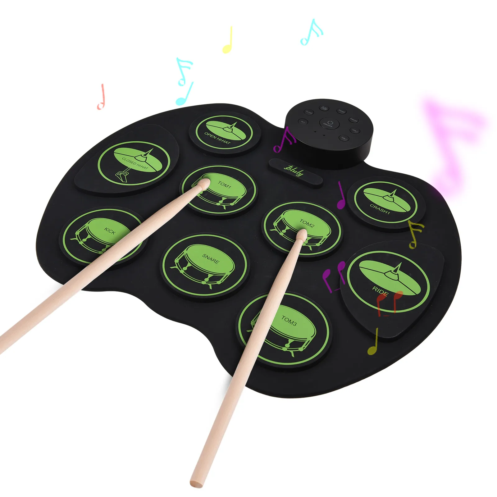 Electronic practice drum kit 2025