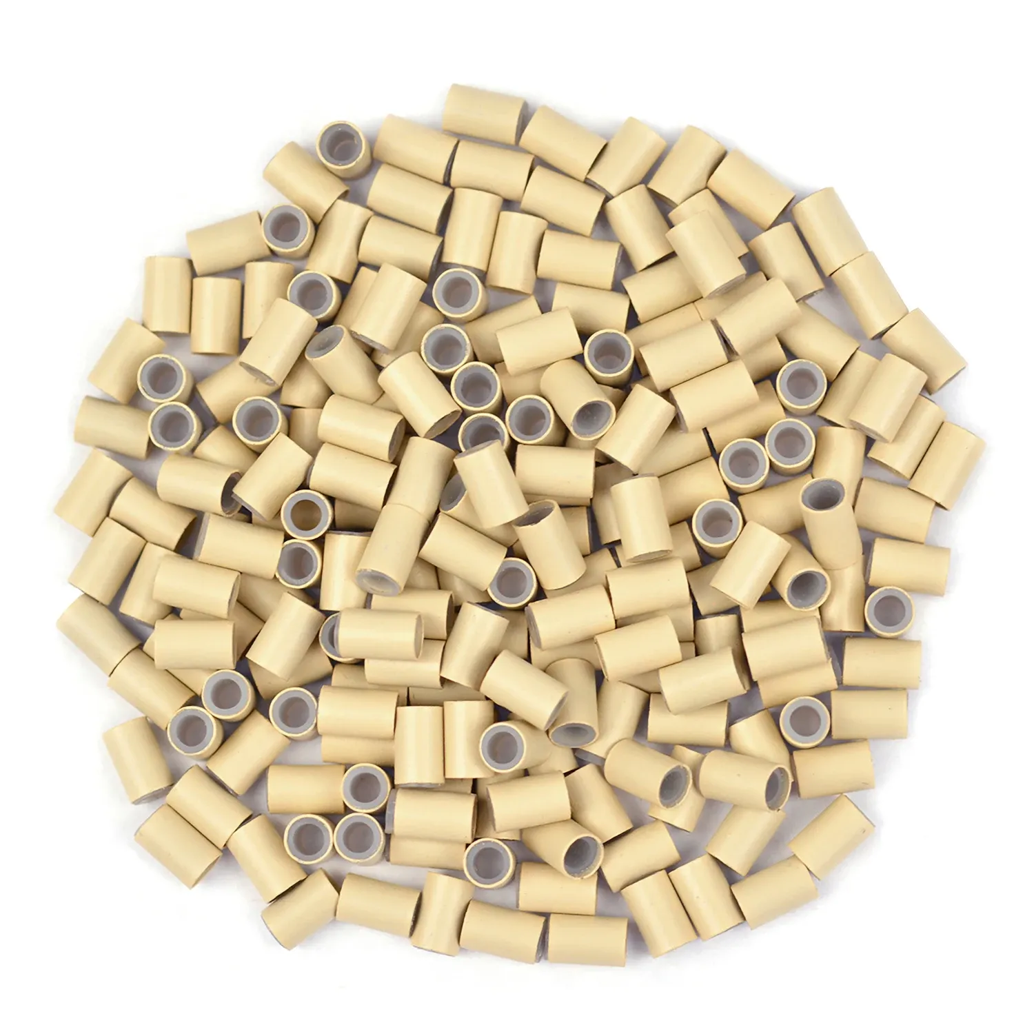 Silicone lined beads for jewelry making hot sale