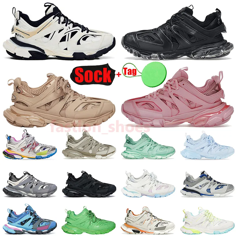 Wholesale Luxury Triple Black Leather Track 3 Sneakers Runner 80s Casual Classics Trainers By Paris Italy Brand With Nylon Printed Platform For Men And Women By DHgate Trainers At Only 36.84 DHgate.Co...