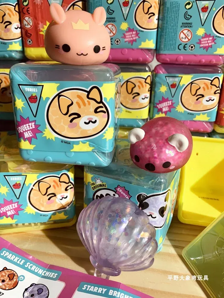 Moj Moj The Original Squish Series 1 – Pack De 2 Figuras Coleccionables Sorpresa, Juguetes Sensoriales Apretables Para Niños +5 Años