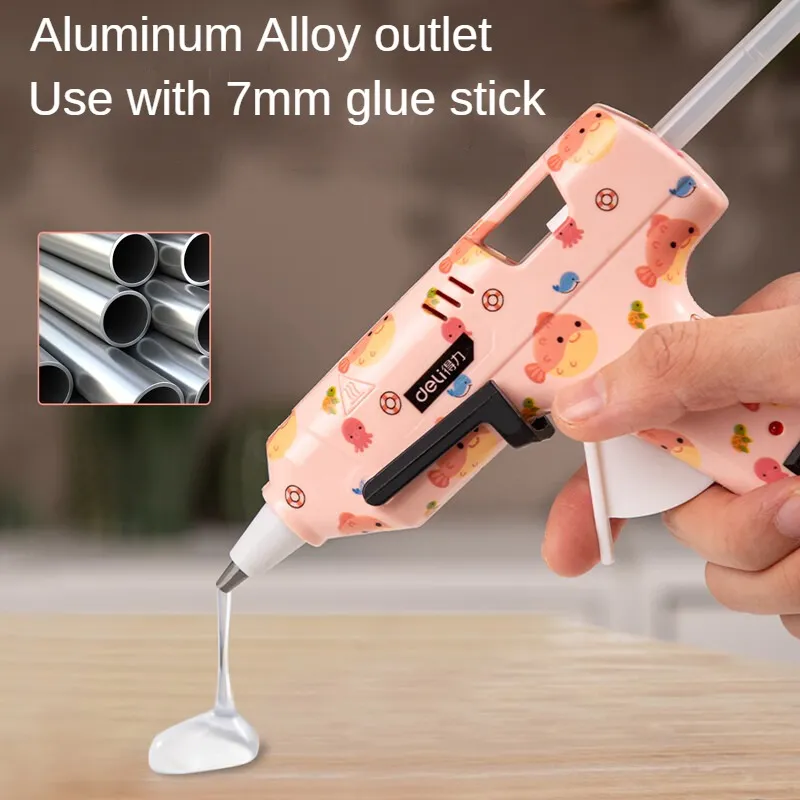 thumbnail image 2 of 20W Hot Melt Glue Gun Kit With 12 Glue Sticks – DIY Crafts School – BLACK – DK84 2 of 6
