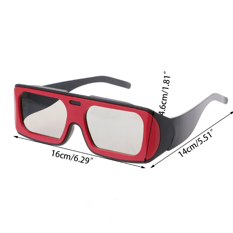 Ultra GT33 Passive 3D Glasses For Kids – Pink, 3-Pack – Compatible With Passive TVs, Cinema, Projectors