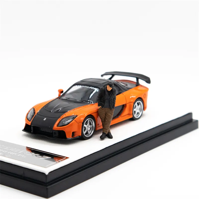 Mini Station 1:64 RX7 Veilside Metallic Diecast Model Car | eBay