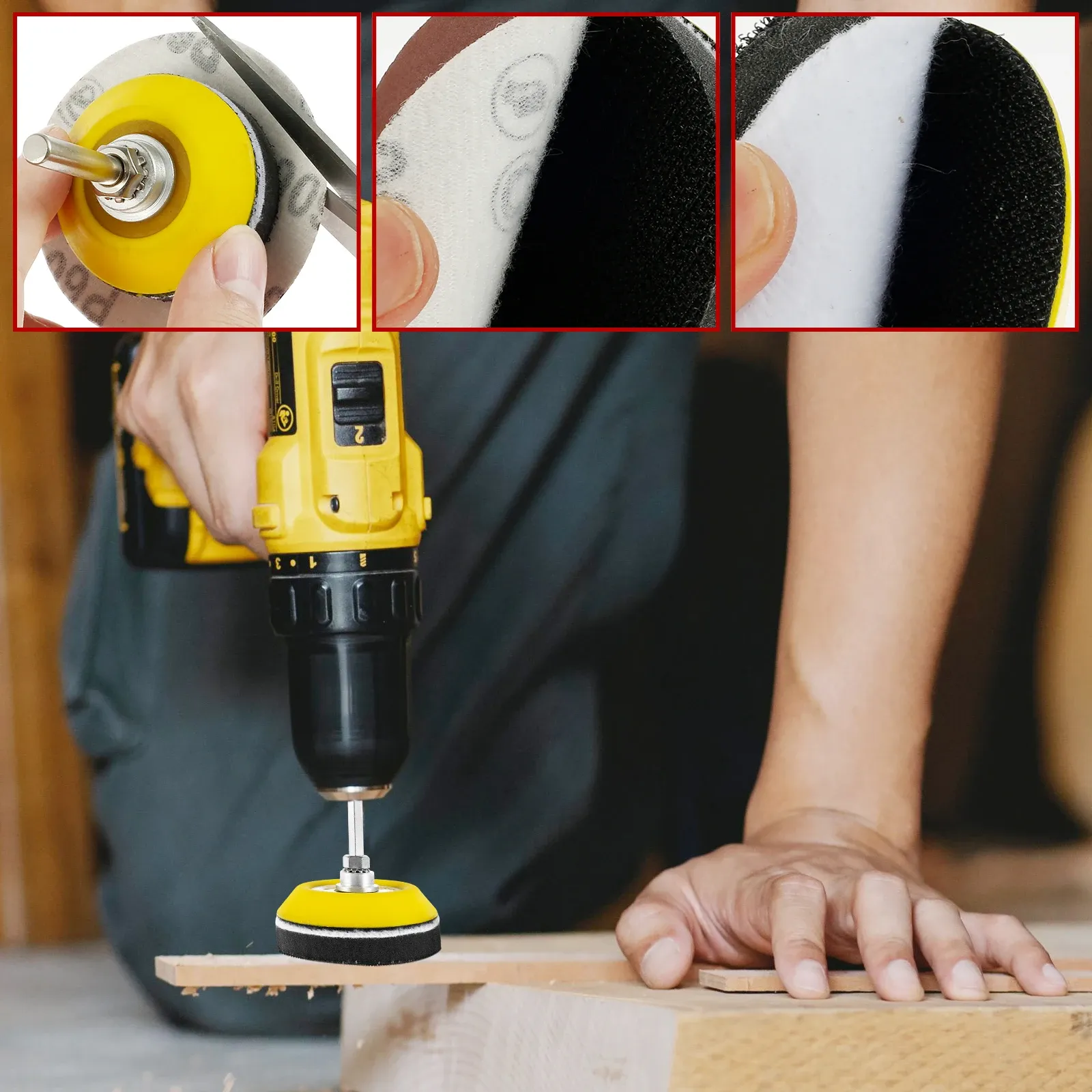 40 Pcs Mouse Detail Sander Sandpaper – Hook & Loop, 1000 To 3000 Grit For Fine Polishing