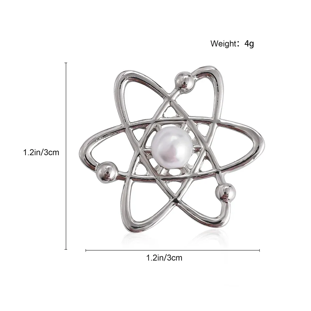 Atom Melecule Model Brooch Physical Chemical Physics Sciences Pin Buckle For Science Workers And Chemists From Homepro17 28.07 DHgate.Com
