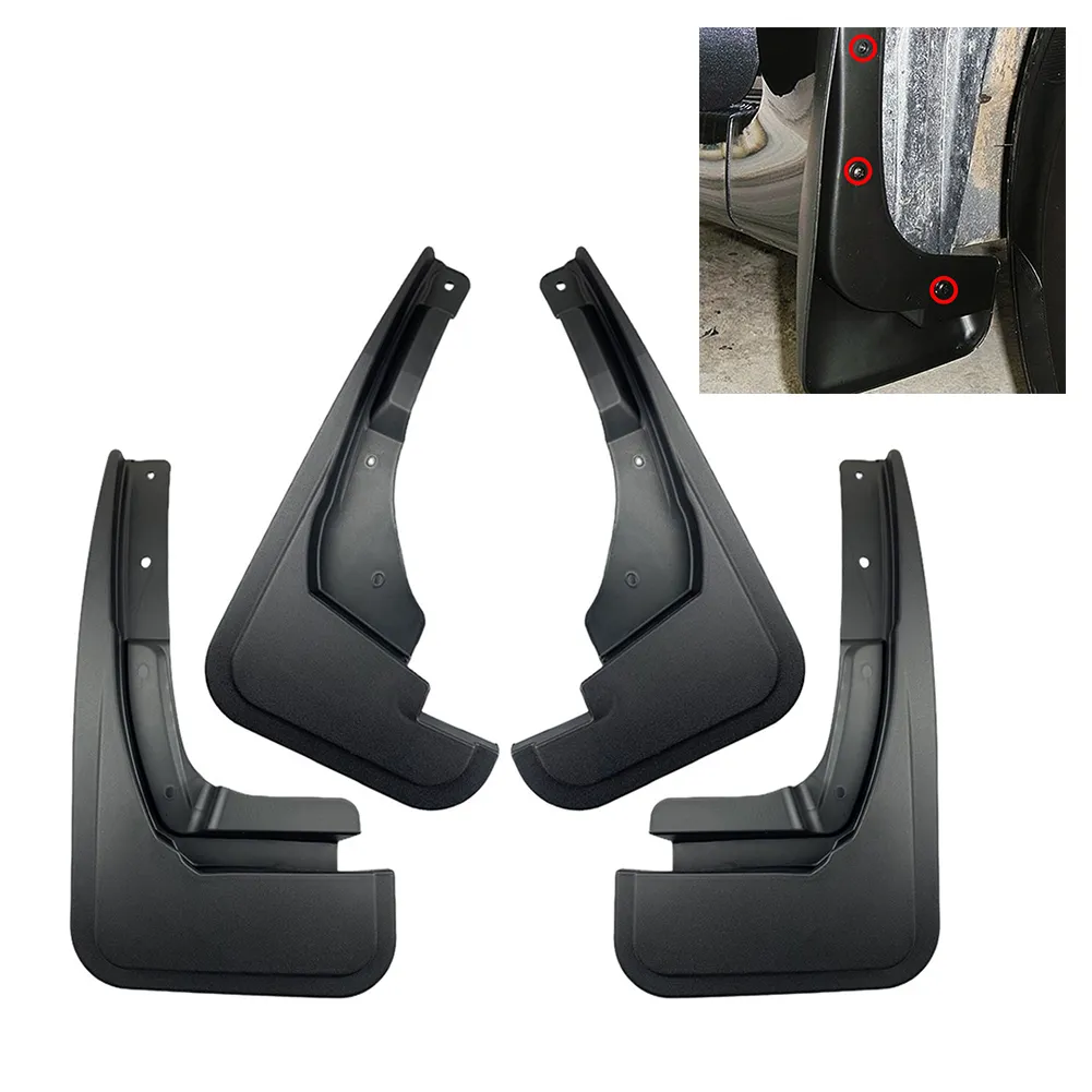 4x Front & Rear Mud Flaps Splash Guards Splashguards From