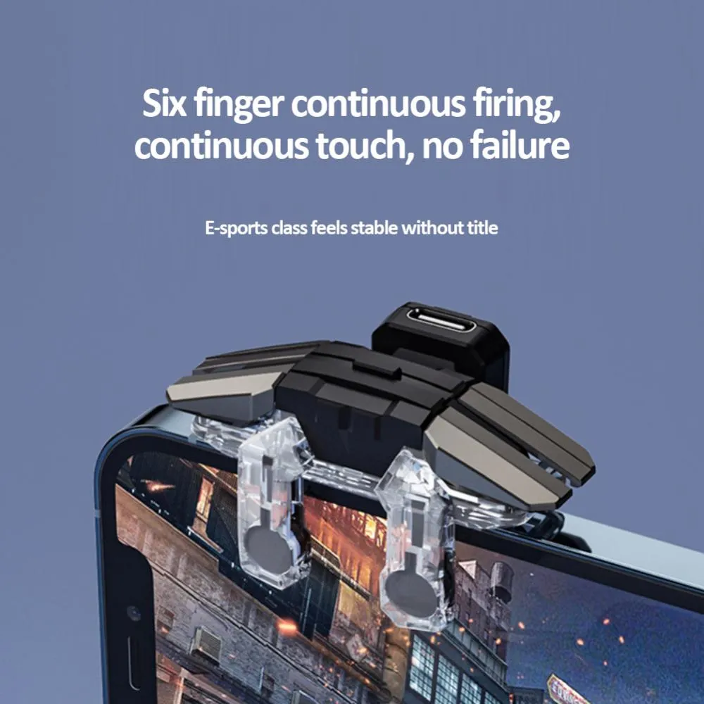 Mobile Game Controllers Six Finger PUBG Trigger:... From Ddmyapr, $49. ...