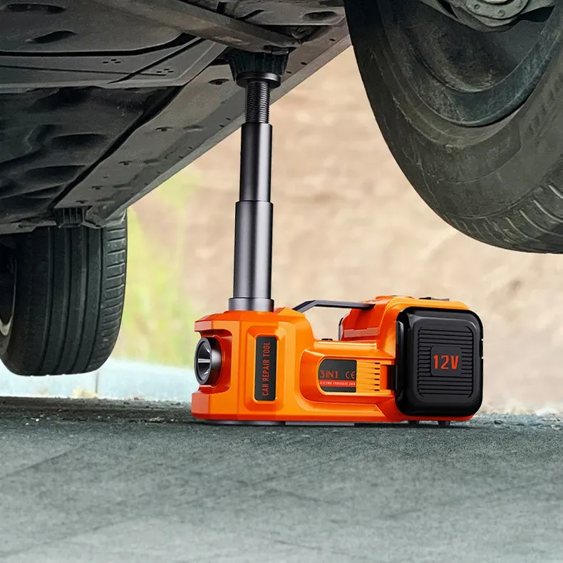 Emergency Tire Change Kit Hydraulic Floor Jack Electric Car Jack Kit