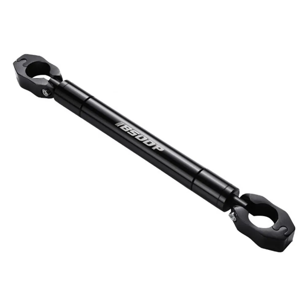 thumbnail image 2 of Motorcycle Handlebar Cross Bar | Adjustable Length Aluminum Alloy | Fits 22mm Handlebars | For Bikes, ATV, Snowmobile 2 of 14