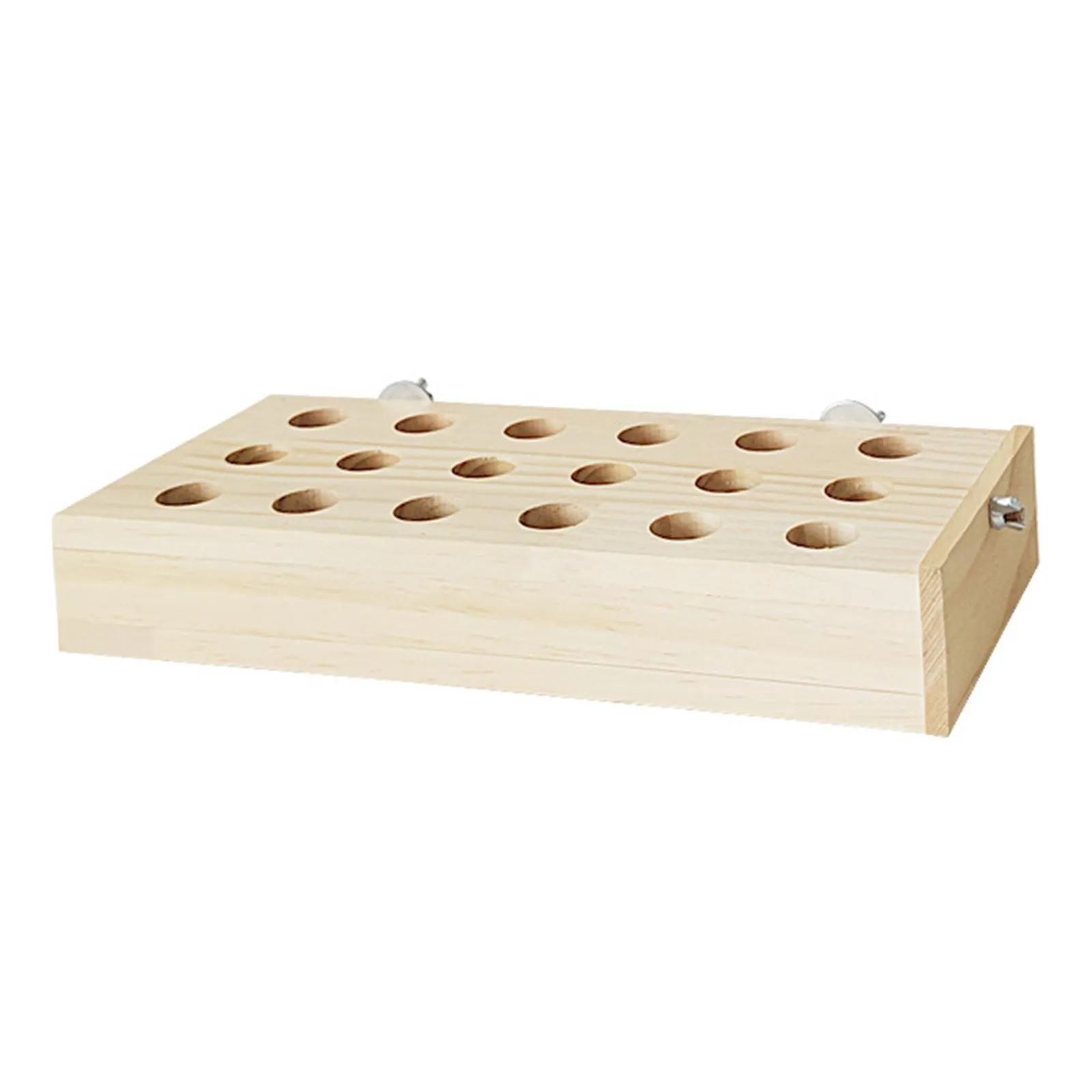 Niteangel Wooden Interactive Treat Dispenser for Small Pets