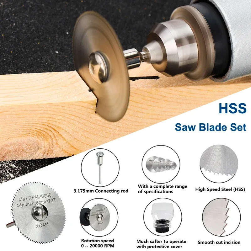 XCAN HSS Mini Circular Saw Blade Set Set Laste Cut Off 1 512 DHgate