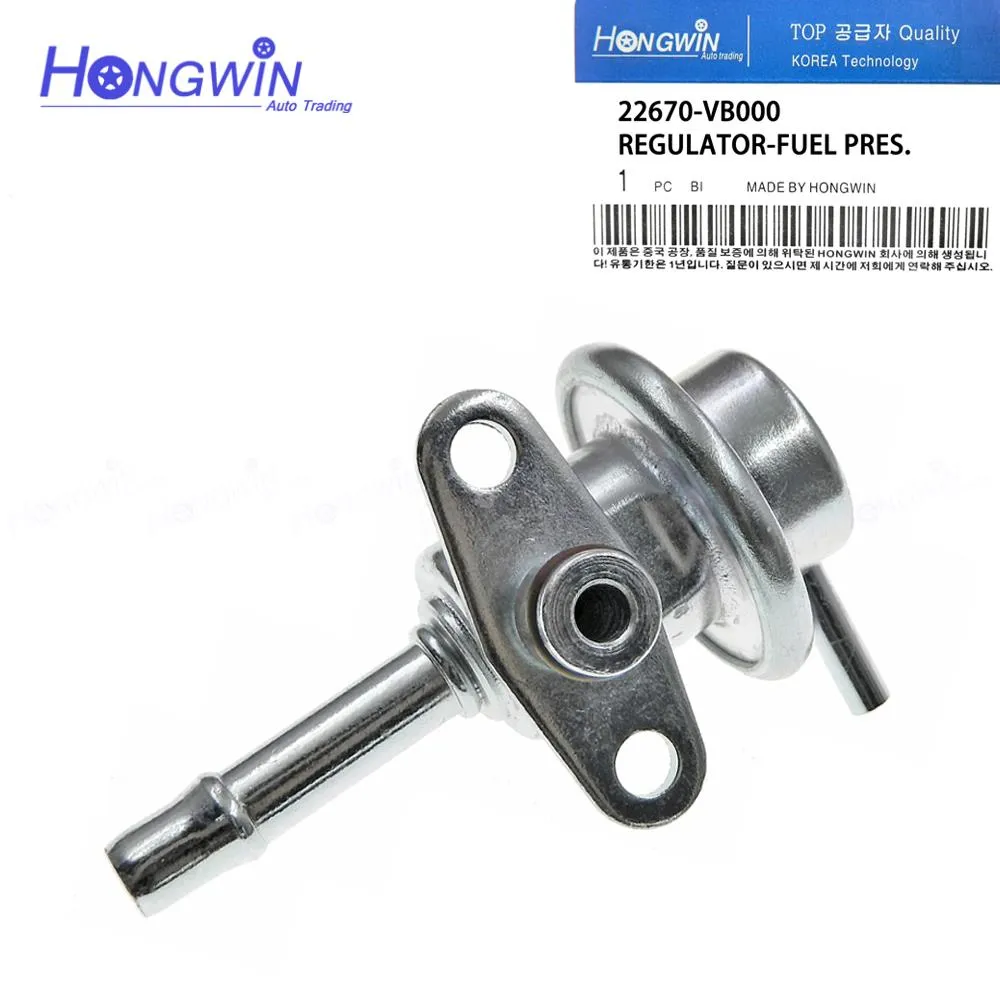 Fuel Pressure Regulator for Nissan Patrol Y61 GU 4.5L Petrol TB45E 22670-VB000 Fuel Pressure Regulator for Nissan Patrol Y61 GU 4.5L Petrol TB45E 22670-VB000