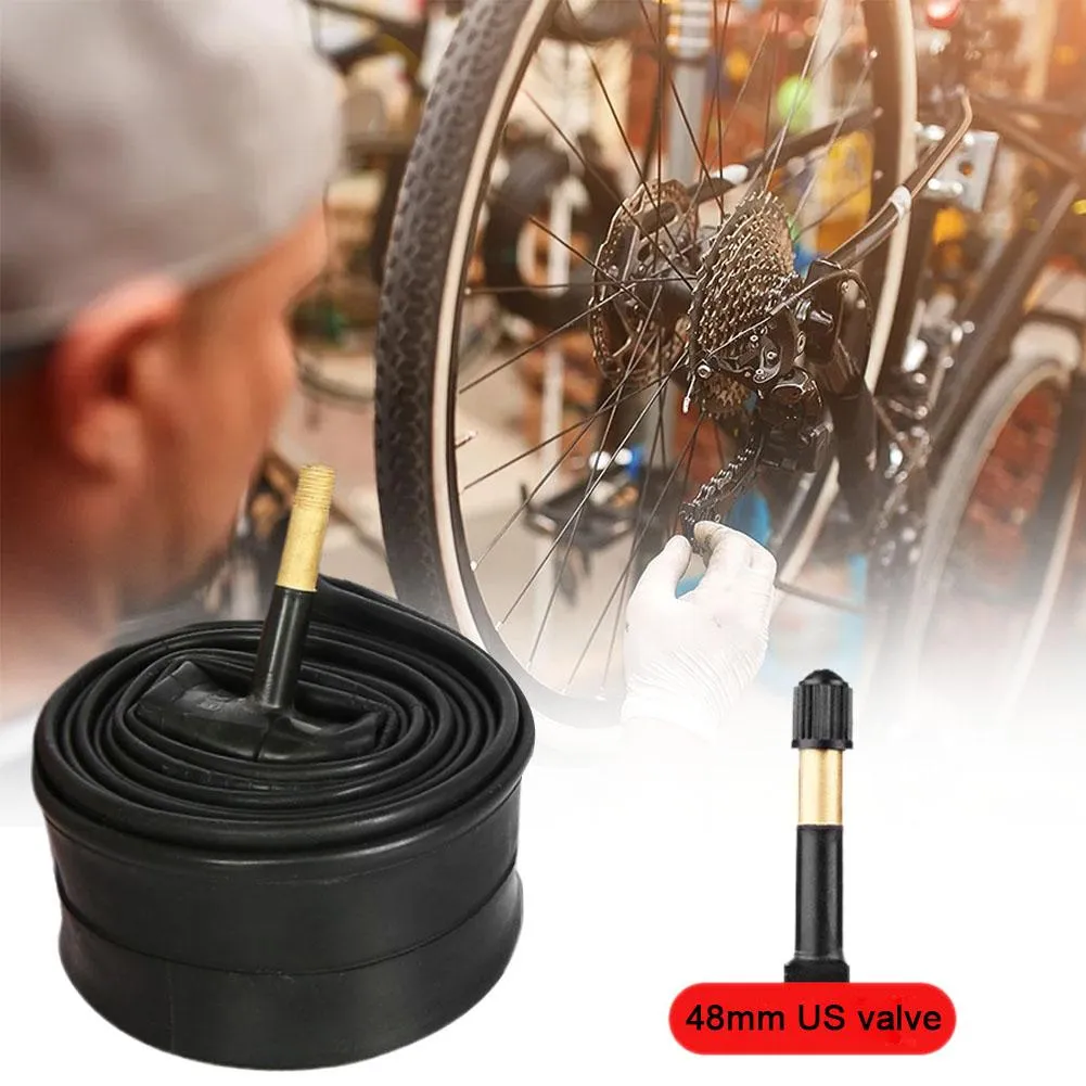 Bike Tire Tube 700X35C 38C 40C 43C Rubber Inner Tube Cycling Self Sealing Mountain Replacement Durable Road Accessorie E7A2 From 6 16 DHgate