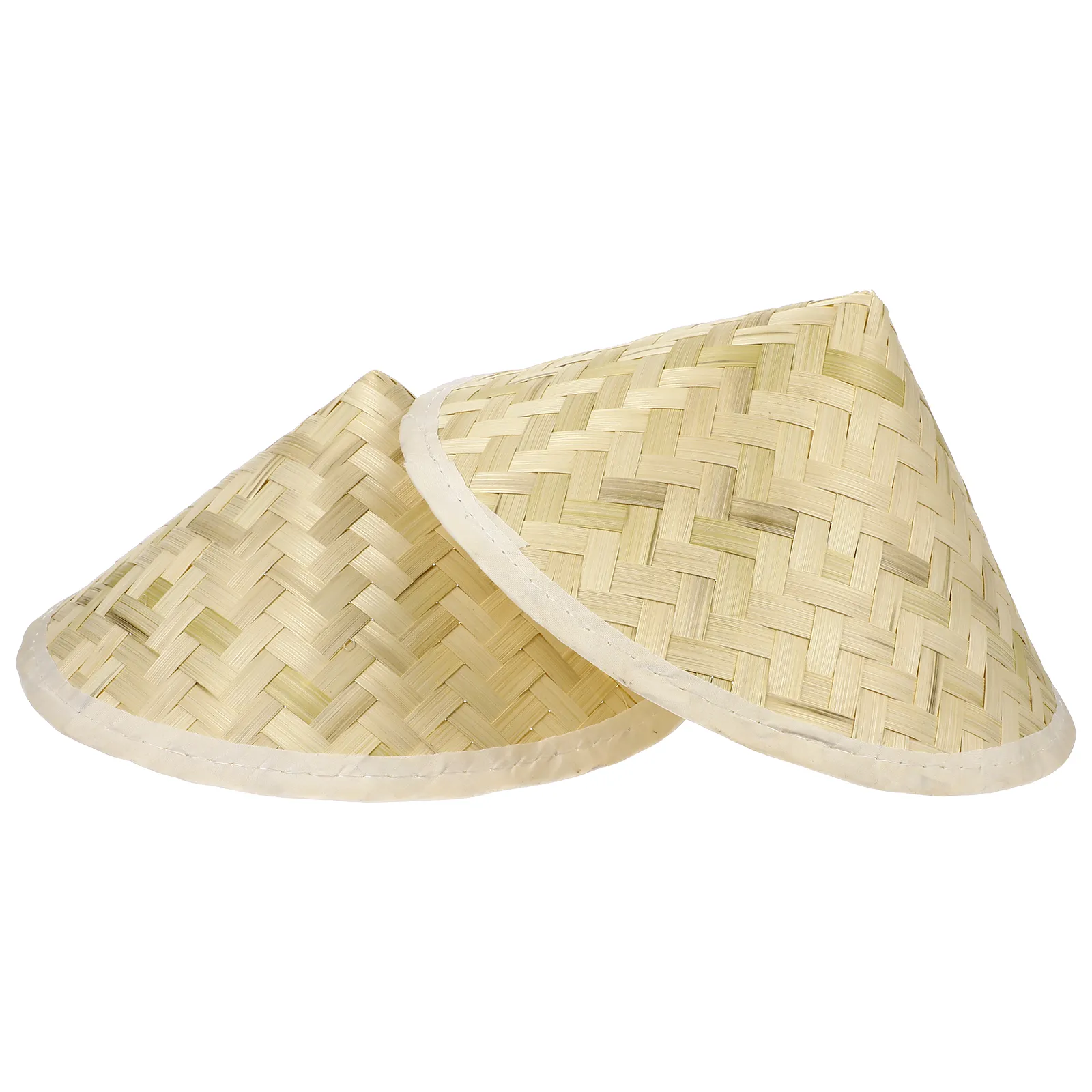 Chapeau Chinois Bambou Oriental - Chapeau De Soleil Fermier Pêcheur Vietnamien