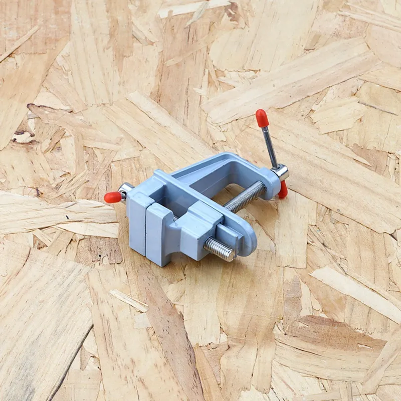 Aluminum Mini Table Clamp Small Bench Vice DIY Hobby Craft Mold Repair - View #5