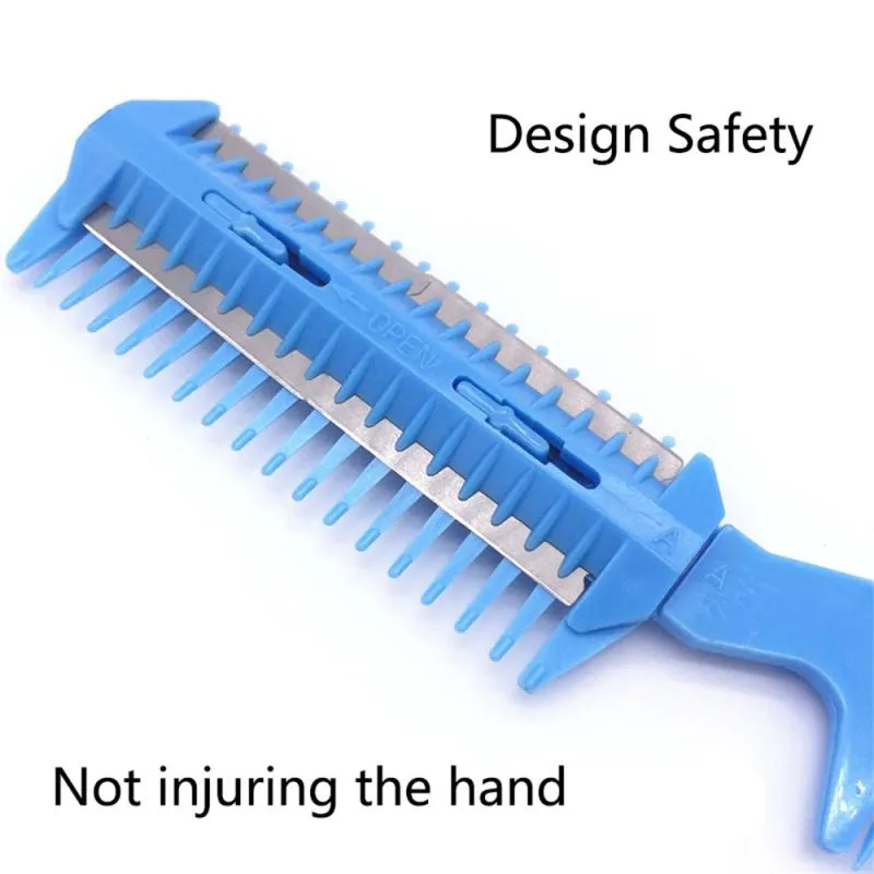 Comb with razor blade for dogs hotsell