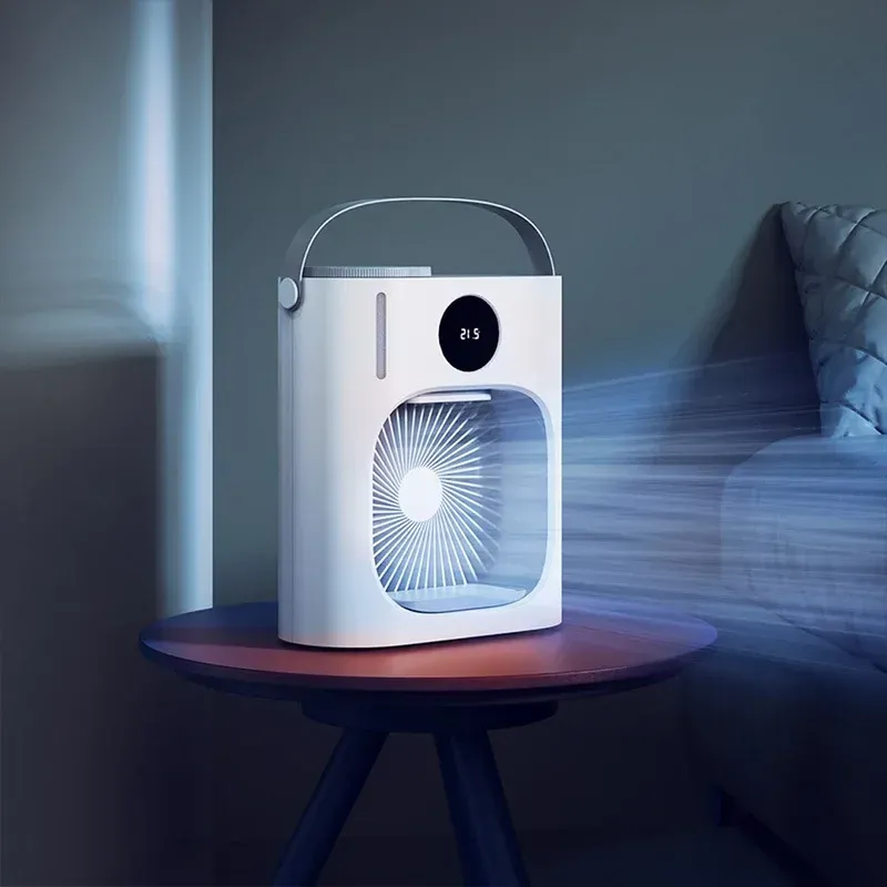 Mini Air Cooler: Personal Portable Air Conditioner for Desktop