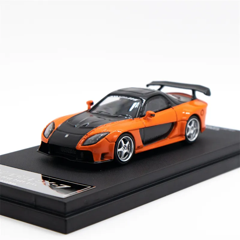 Mini Station 1:64 RX7 Veilside Metallic Diecast Model Car | eBay