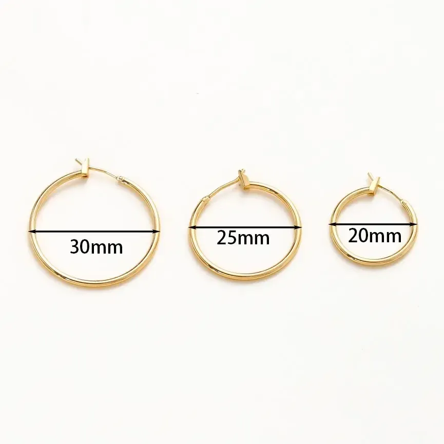 14K Gold Earrings for Women 14K Gold Hoop Earrings Guyana