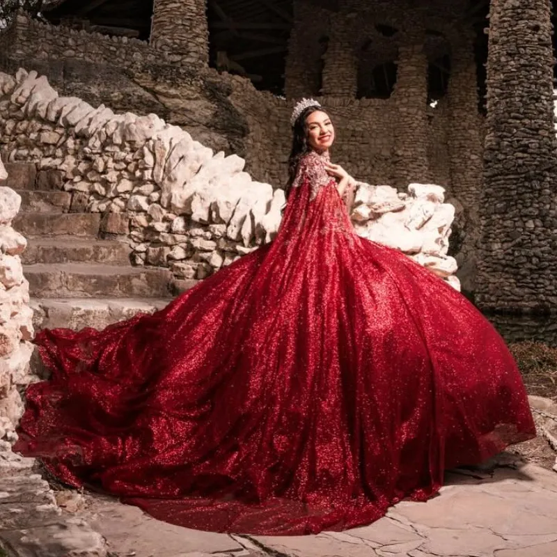 Red Tulle Lace-Up Back Beaded Collar Quinceanera Ball Gown with Appliqu and Sweep Train from Dhgate Quinceanera Dresses - price 755.25 Red Tulle Lace-Up Back Beaded Collar Quinceanera Ball Gown with Appliqu and Sweep Train from Dhgate Quinceanera Dresses - price 755.25