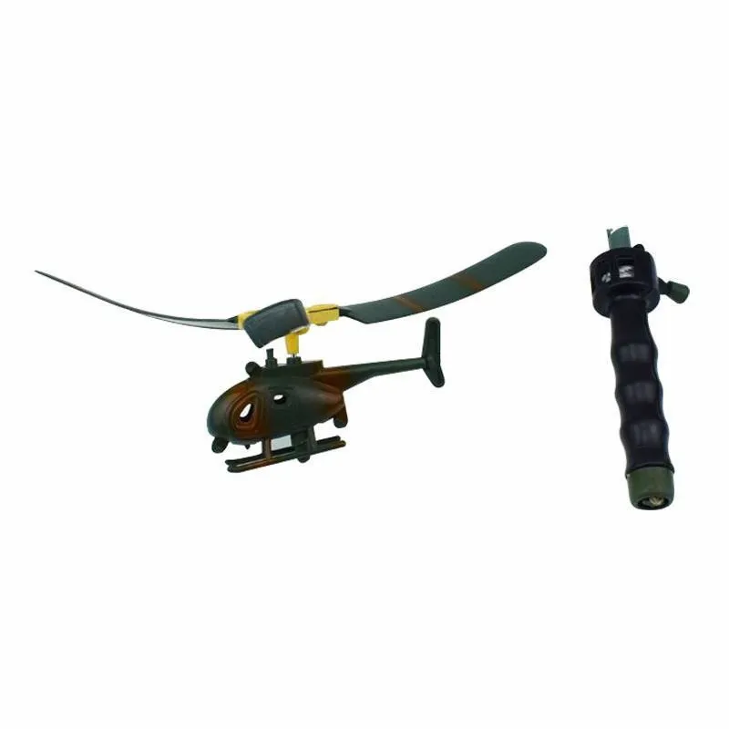 Pull cord helicopter toy shop