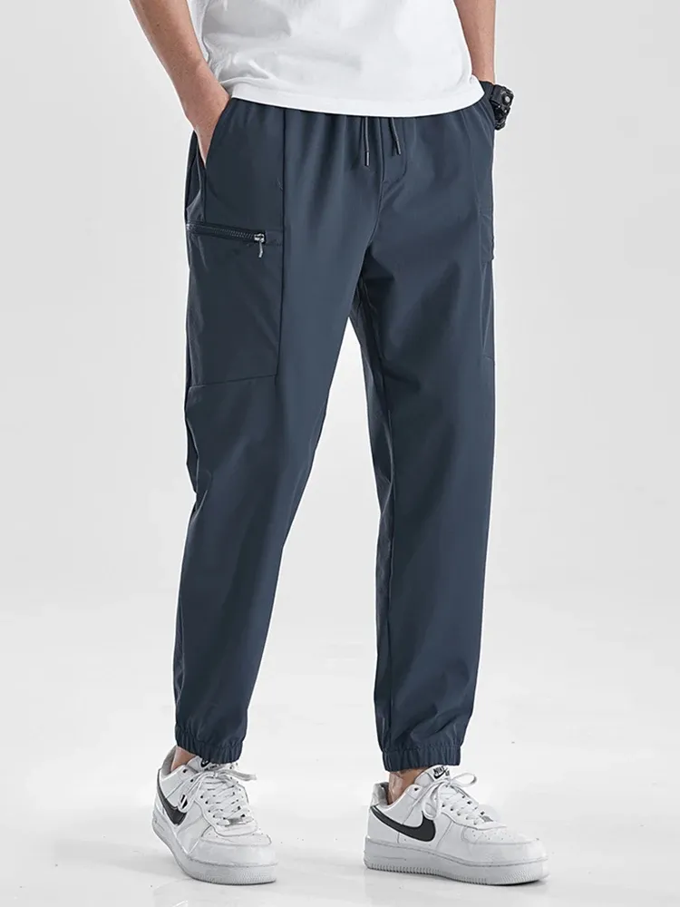 Breathable Quick Dry Mens Joggers For Summer Sports Stretchy Ankle Length Slim Fit Cargo Trousers With Loose Fit And Sporty Design From Homepro17 28.02 DHgate.Com