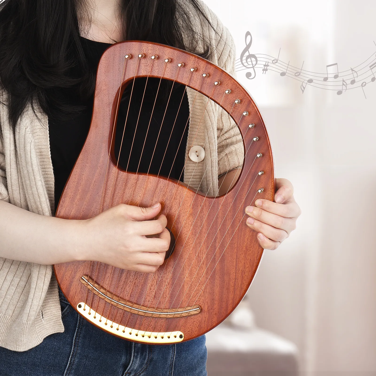 Round harp sale